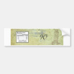 Wedding in Pisa Water Bottle Label Bumper Stickers
