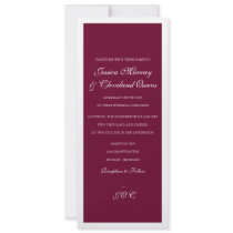Wedding Invitation | Fine Wine II |ma