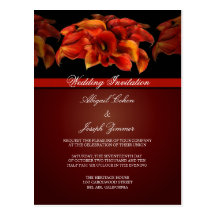 Wedding Invitation Postcards