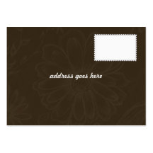 Wedding Invitation - RSVP Card Business Card Template