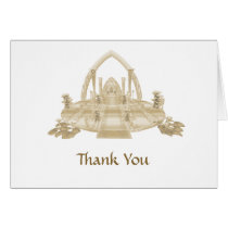 Wedding Invitation RSVP Thank You Card