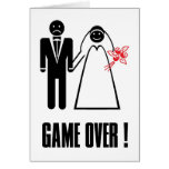Wedding Invitation Save-A-Day Card Game Over