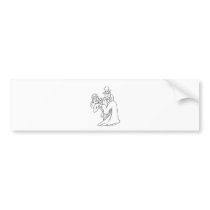 Wedding Invitations 25 Bumper Stickers