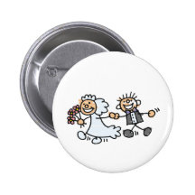 Wedding Invitations 42 Pinback Buttons