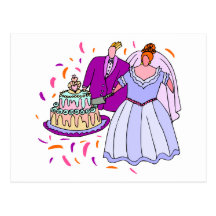 Wedding Invitations 44 Postcard