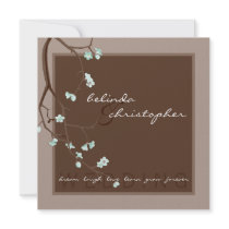 WEDDING INVITATIONS :: cherry blossoms 4SQ