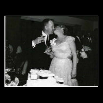 wedding kiss postcards