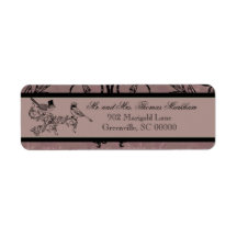 Wedding Love Birds Personalized Address Labels
