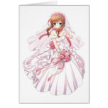 Wedding Marriage Anime Girl cards