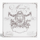 Wedding Marriage Photo Album 3 Ring Binders