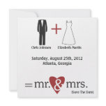 Wedding Math invitations