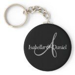 Wedding Monogram Keychains