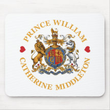 Wedding of Prince William and Catherine Middleton Mouse Pads