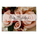 Wedding - Our Wedding Invitation Card