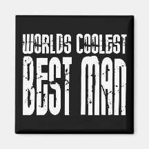 Wedding Parties & Favours : Worlds Coolest Best Ma Refrigerator Magnets