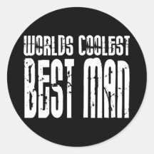 Wedding Parties & Favours : Worlds Coolest Best Ma Sticker