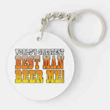 Wedding Parties Favours : Worlds Greatest Best Man