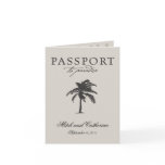 Wedding Passport Invitation to Mexico cards