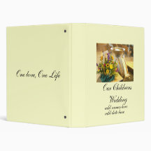 Wedding, Photo Album, Parents Album Vinyl Binder