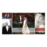 Wedding Photo Collage - Thank You Photo Cards
