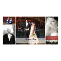 Wedding Photo Collage - Thank You Photo Cards