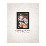 Wedding Photo ~ Guest Signature Canvas Print canvas prints