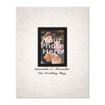 Wedding Photo ~ Guest Signature Canvas Print