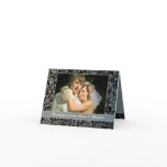 wedding photo thank you card