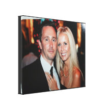 Wedding Photo Wrapped Canvas Create your own Stretched Canvas Print