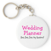 Wedding Planner Boss Keychain