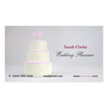 wedding planner business card