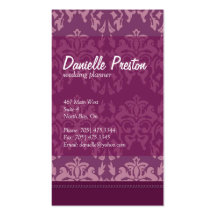Wedding Planner Business Card
