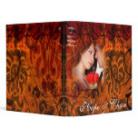 Wedding Planner Grunged Damask Photo Binder