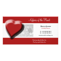 Wedding planners, amour conseillant, rapports modèle pour photocarte