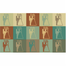Wedding Pop Art Photo Cutouts