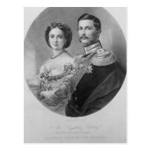 Wedding Portrait of Their Royal Highnesses Post Card