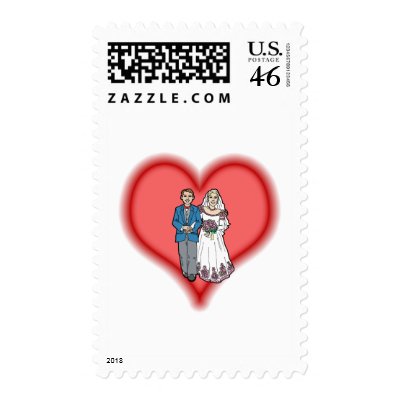 wedding postage stamps by shopaholicchick