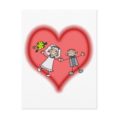 wedding post card by shopaholicchick