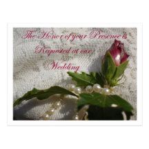 Wedding Postcard Invitation