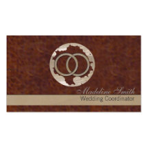 Wedding Professional Business Card Template