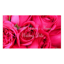 Wedding Profile Card Templates