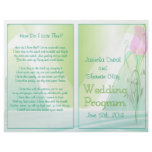 Wedding Program (non-religious version)