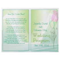 Wedding Program (non-religious version)