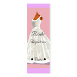 Wedding Registry Card Business Card Template