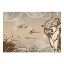 Wedding response floral swirls rsvp announcements