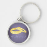 Wedding Rings (Bridesmaid) Keychains