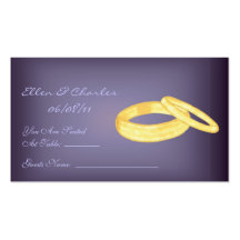 Wedding Rings Business Cards