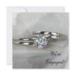 Wedding Rings Engagement Party Invitation