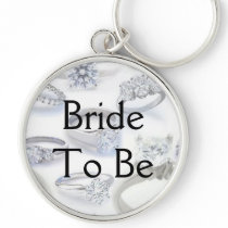 Wedding Rings Key Chain