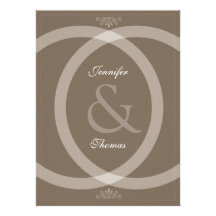 Wedding Rings Personalized Invites
